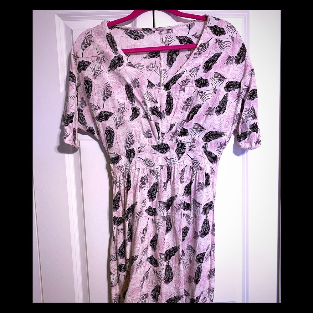 Feather Print Tunic